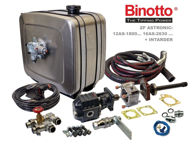 Hidraulikos komplektas BINOTTO DAF XF CF XG ZF ASTRONIC + INTARDER