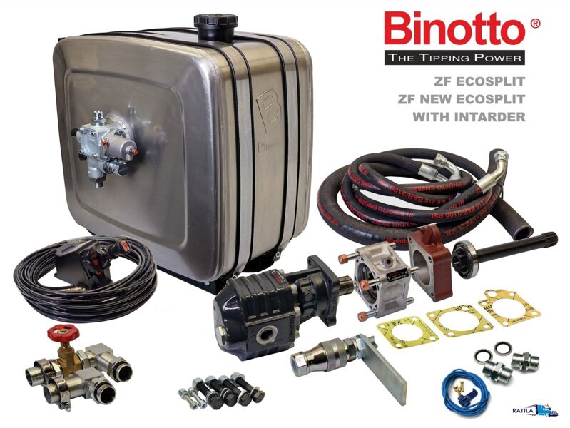 Hidraulikos komplektas BINOTTO DAF XF CF XG ZF ECOSPLIT + INTARDER