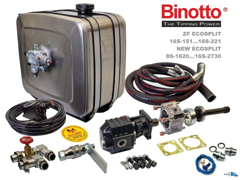 Hidraulikos komplektas BINOTTO MAN TGA TGX ZF ECOSPLIT