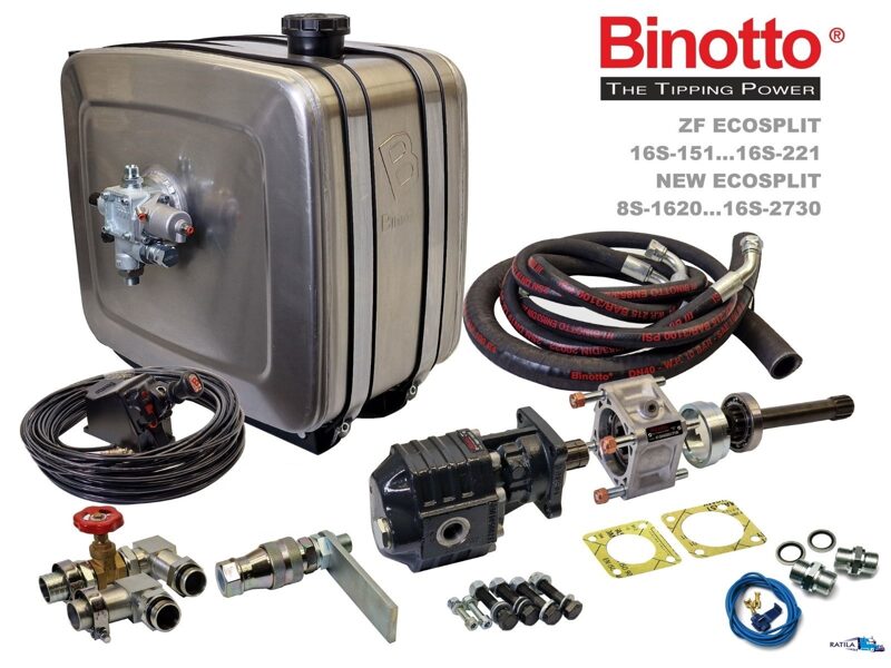 Hidraulikos komplektas BINOTTO DAF XF CF XG ZF ECOSPLIT